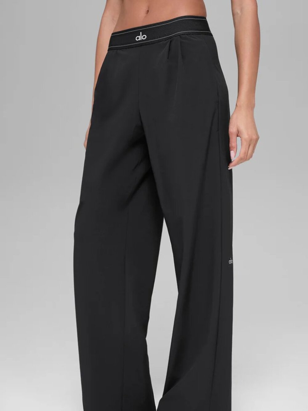 ALO Yoga🍏Suit Up Trouser Black Size M, Modern Minimalist Pants🥗 - Picture 6 of 7